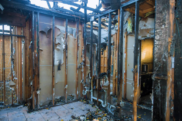 Professional Fire Damage Removal technician working in Thousand Palms, CA